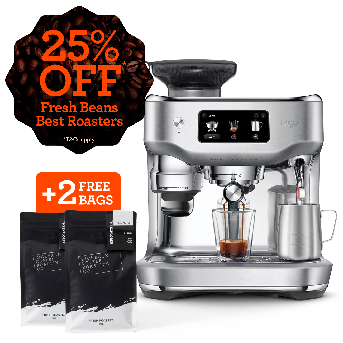 the Oracle™ Dual Boiler