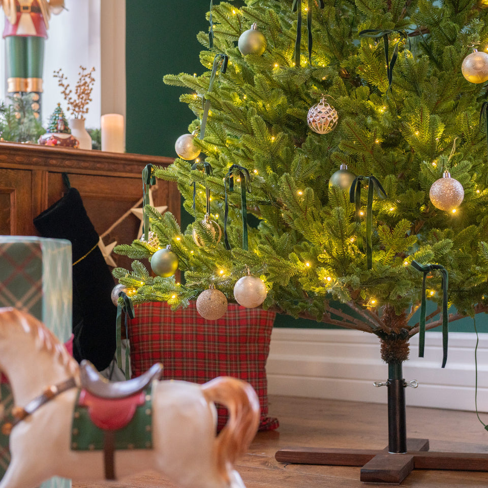 8ft Courcheval Fir Pre-Lit Christmas Tree