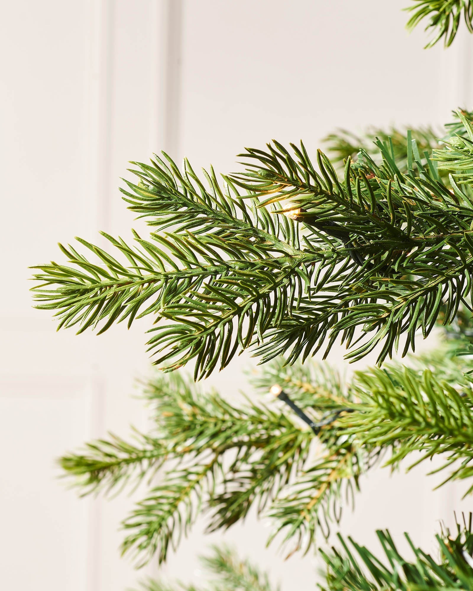 Pre-Lit Balsam Fir Christmas Tree, 9 ft