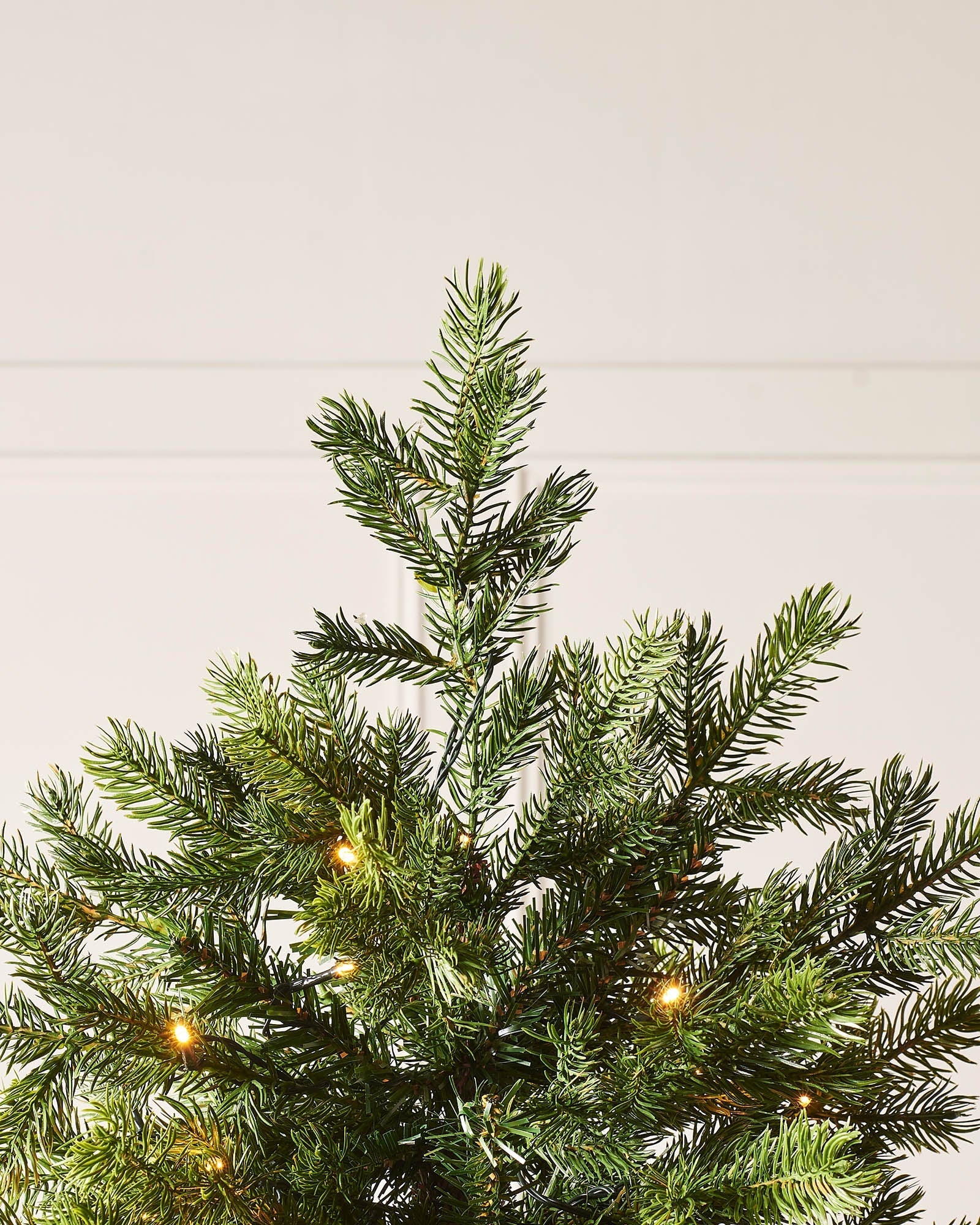 Pre-Lit Balsam Fir Christmas Tree, 9 ft