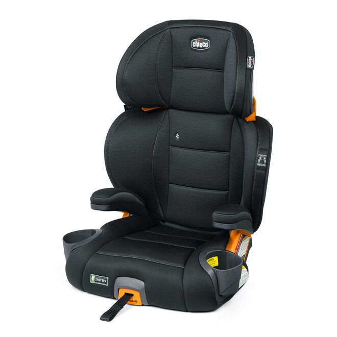 KidFit ClearTex Plus 2-in-1 Belt-Positioning Booster Car Seat