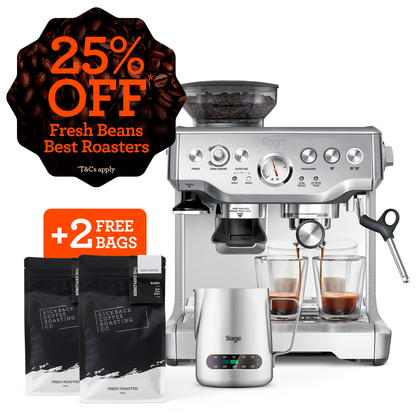 the Barista Express™ with Milk Jug Thermal