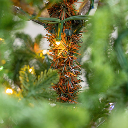 8ft Courcheval Fir Pre-Lit Christmas Tree