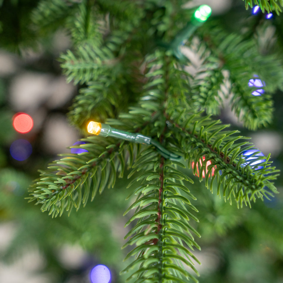 8ft Courcheval Fir Pre-Lit Christmas Tree