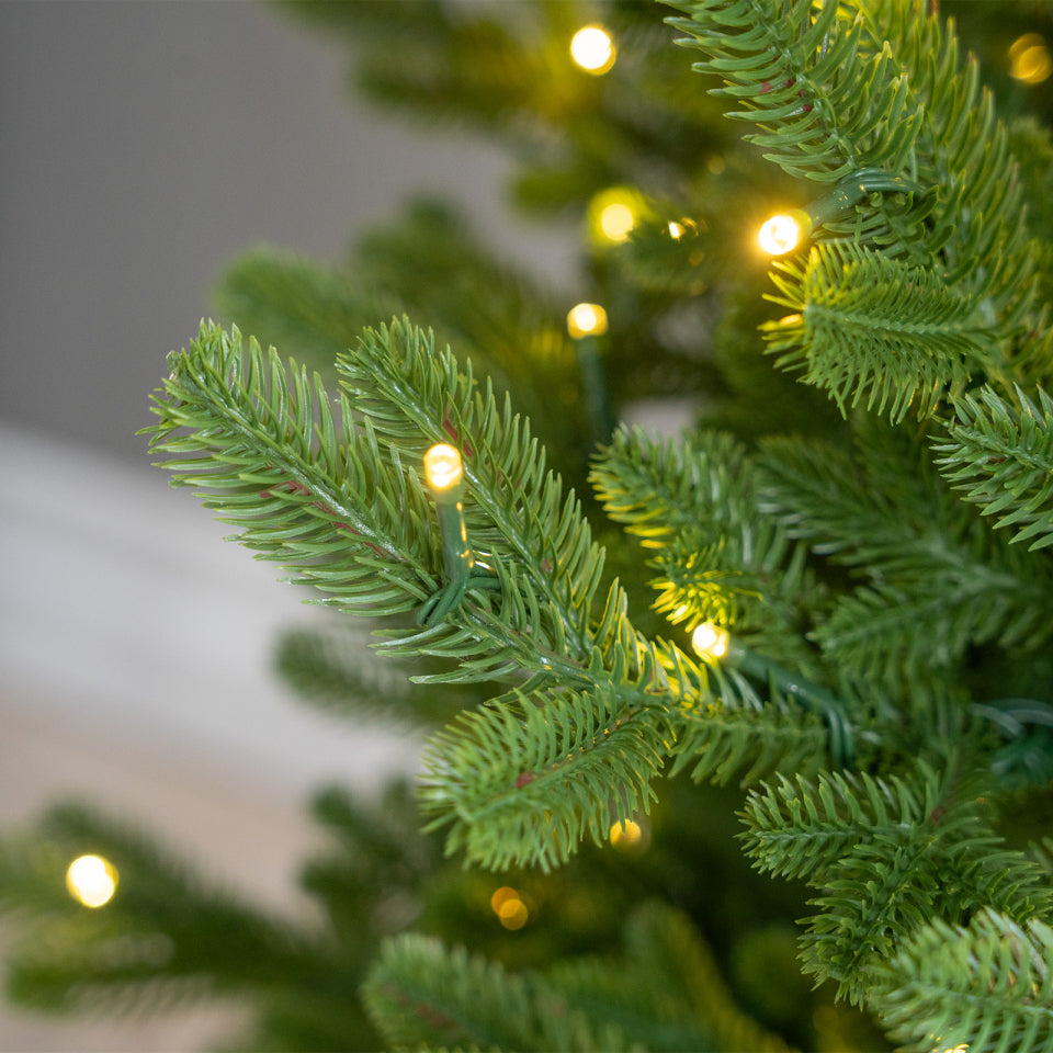 8ft Courcheval Fir Pre-Lit Christmas Tree