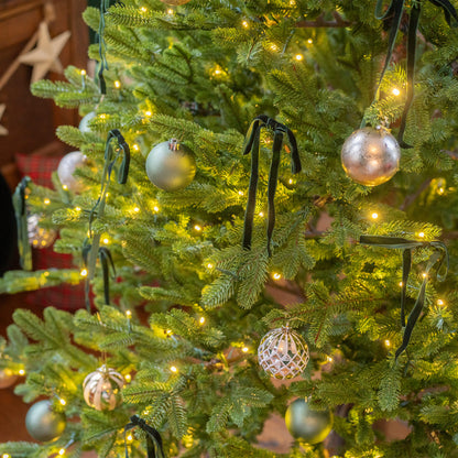 8ft Courcheval Fir Pre-Lit Christmas Tree