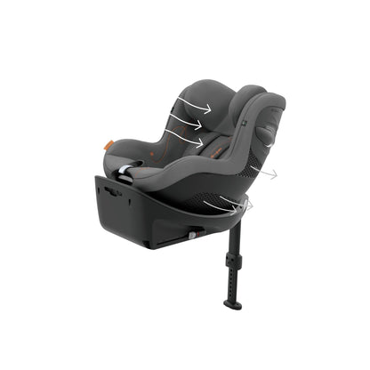 Cybex Sirona G i-Size Toddler Car Seat - Lava Grey