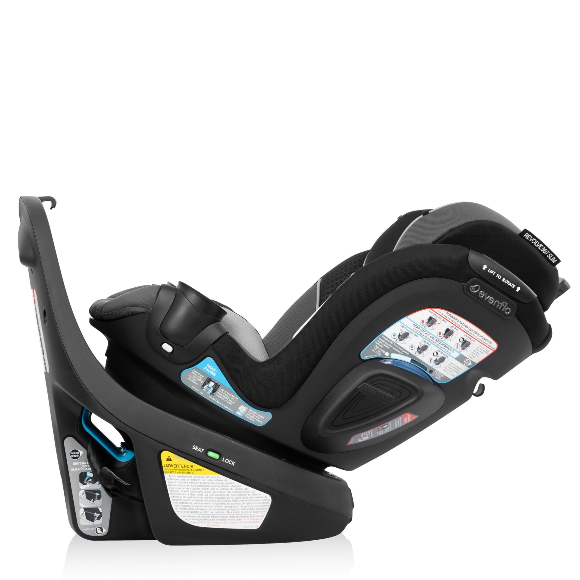 Revolve360 Slim 2-in-1 Rotational Car Seat