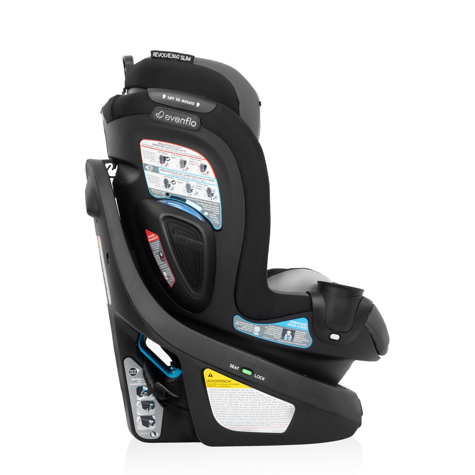 Revolve360 Slim 2-in-1 Rotational Car Seat